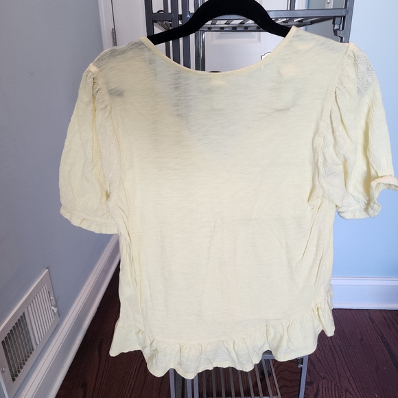 Lucky Brand Ruffle Hem Top - Picture 4 of 5